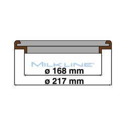 SILICON GASKET LID MIL FOR BUCKET+CAN.30LT+RECEIVER