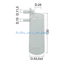 PL TEAT CUP SHELL FOR GOAT TYPE ALMATIC
