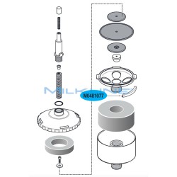 ANTI-ROTATION BUMPER FOR 400L/3500L REGULATOR