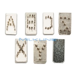 SERIE LETTERE X PINZA 7MM