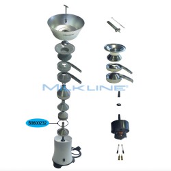 3 GUARNIZIONI X CONO ELECREM 1