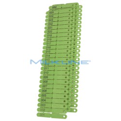 SET 100 UKALTAG NUMERATI 1-100 VERDE