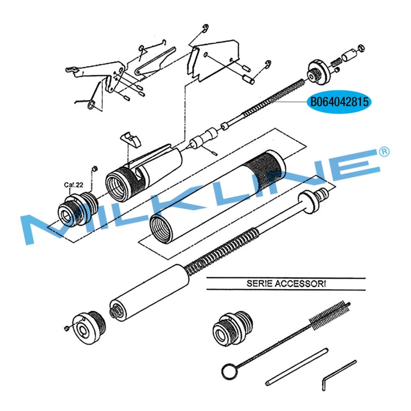 MOLLA PERCUSSORE X APP.MAC.ADLER BIC.