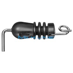 SET 25 ISOL NERO X PICC ACCIAIO ROT/OVA