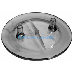 TRANSP. LID 2 INLET CAN.30 IP 12X17