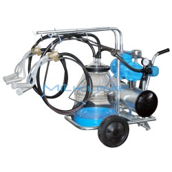 MILKING TROLLEY MINI 1/2 E 180 O 2G PAST/I SIL P30