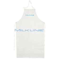 WHITE MILKER'S APRON