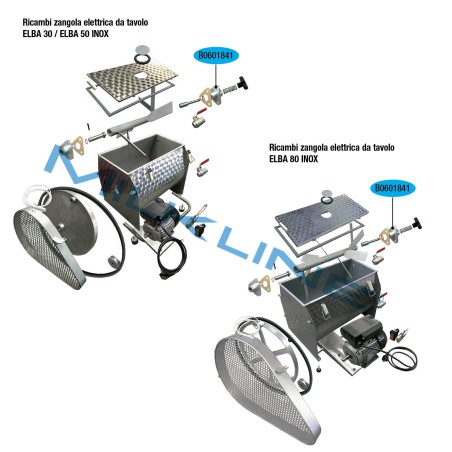 CUSCINETTO BLOCCAGGIO X ELBA30/50/80 INOX