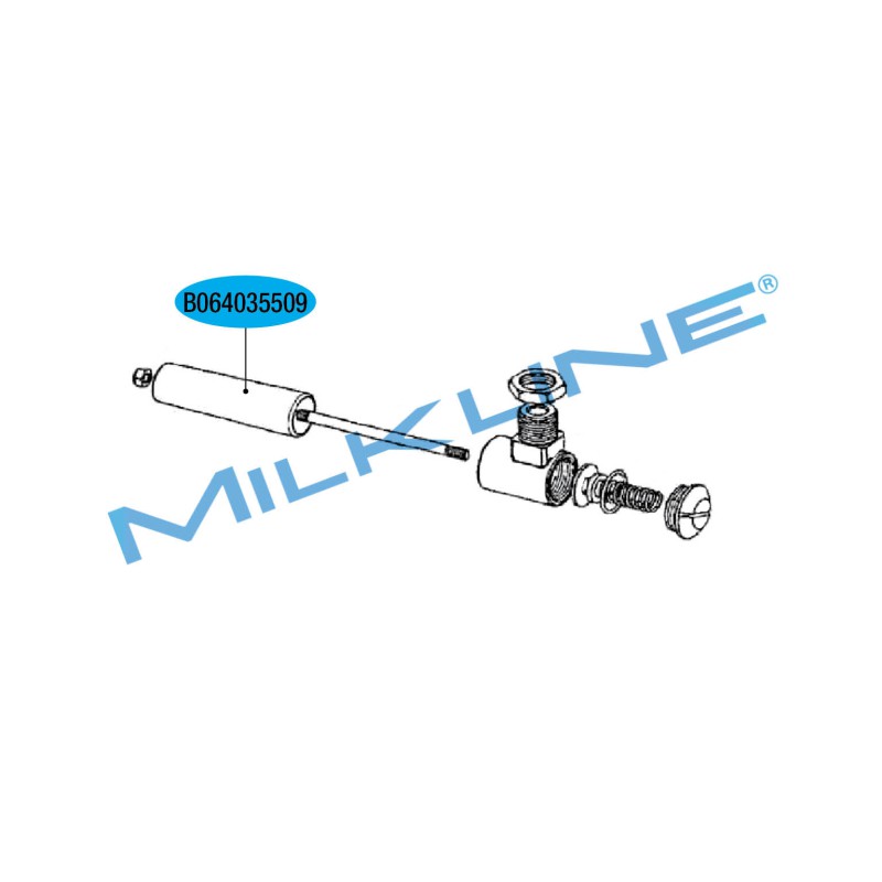 TUBETTO COMANDO VALVOLA X ABB.EURO 10