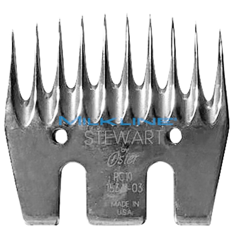 PETTINE 10 DENTI SHEARM. 2"1/2"